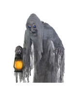 HALLOWEEN WAILING PHANTOM 7 FT Large Scary Animated Ghost Reaper Seasona... - £302.21 GBP