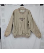 Gear for Sports Men Tan Nylon V-neck XL Pullover Jacket Traverse City Mi... - $8.59