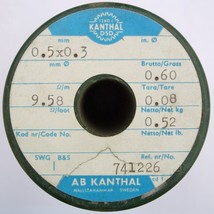 Kanthal DSD 0.5x0.3mm Ribbon ~25AWG, 9.58Ω/m 2.9Ω/ft, Flat Resistance Wi... - $2.89