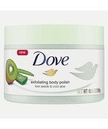 New! DOVE  Exfoliating Body Polish (kiwi seeds &amp; cool aloe) net. wt. 10.... - £12.09 GBP