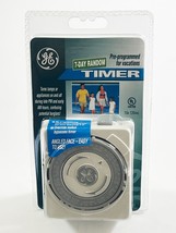 GE - New - Electrical Outlet Timer - Pre-Program Lamps, Appliances 7 Day Random - £11.17 GBP