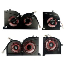Cpu + Gpu Cooling Fan For Msi Gs63 Gs63Vr 6Rf 6Rf-001Us 7Rf 7Rf-212Uk Gs... - £62.13 GBP