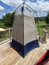 Ozark Trail 1-Room Camping Shower and Utility Tent, 1-Person Capacity, Blue US! - £15.50 GBP