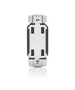 Leviton USB4P-W 4.2-Amp High Speed 4-Port USB Charger, White - £39.22 GBP
