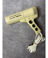 GE General Electric Power Turbo 1200 Watts Pistol Dryer Vintage TESTED W... - $25.23