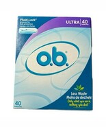 o.b. Original Non-Applicator Tampons Ultra Absorbancy 40 Count (Pack of 1) - $21.73 CAD
