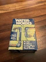 Vintage Parker Brothers No. 770  Water-Works Leaky Pipe Card Game 1976 - £12.22 GBP