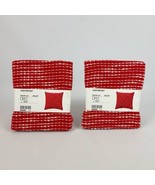(Lot of 2) IKEA VINTERFINT Cushion Cover Red 20&quot;x20&quot; 405.654.45 New - £23.18 GBP