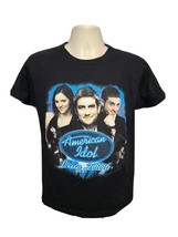 2006 American Idol Live Adult Small Black TShirt - £13.17 GBP