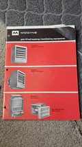 Vintage Modine Gas Fired Heating Vent Equipment Manual Catalog 1984 / 6 ... - $28.49