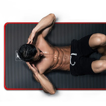 Yoga Mat Men&#39;s Fitness Mat Sports Mat Beginner Home Mat - £29.16 GBP+