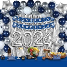 Graduation Decorations 2024 Graduation Party Supplies Congrats Grad Banner Confe - £18.01 GBP