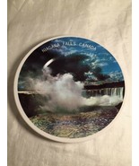 Vintage Plate Niagara Falls Canada Souvenir Plate 7-1/2 Inches Plastic - £6.91 GBP