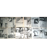 KIRK CAMERON ~ Twenty-One (21) B&amp;W Vintage ARTICLES frm 1988 ~ Clippings... - £6.59 GBP