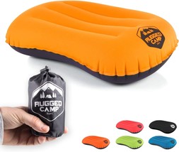 Compressible Backpacking Pillow, Beach Pillow, Ergonomic Neck, Multiple Colors. - £25.57 GBP