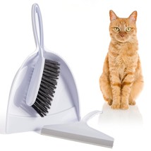 Mini Dustpan And Brush Set For Pet, Handheld Broom And Dustpan Set For C... - £15.96 GBP