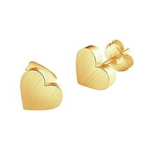 Heart stud earrings, heart earrings, heart studs, stud earrings, gift fo... - £18.80 GBP