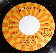 Tommy James 45 RPM Record - Gettin&#39; Together / Real Girl B7 - £3.16 GBP