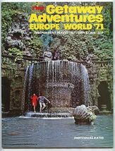 TWA 1971 Getaway Adventures Booklet Europe / World - $17.82