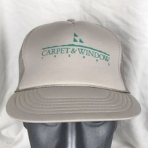 Carpet and Window Trends Vintage Trucker Hat Mesh Rope SnapBack by Madha... - $14.95