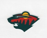 Minnesota Wild Decal Hard Hat Window Laptop up to 14&quot; FREE TRACKING - $2.99+