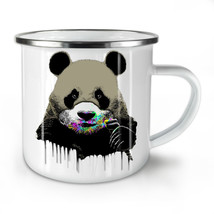 Cute Panda Sweets Animal NEW Enamel Tea Mug 10 oz | Wellcoda - £20.61 GBP