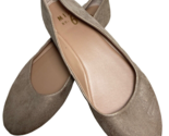 Mix No. 6 Ballet Flats Womens  Size 6 Danzey Gold Sparkle Comfy Slip On ... - £17.43 GBP