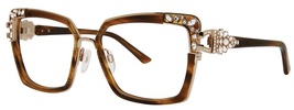 Caviar 5672 Eyeglasses Women&#39;s Brown Olive Authentic New - $349.95