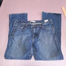 Levis Jeans Women 12 31x30 Blue 515 Boot Leg Ladies Stretch Denim Pants - £13.27 GBP