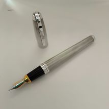 S.T. Dupont Orpheo Olympio 480101 Fountain Pen with Silver Plated - $669.10