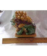 Vintage Foo Dog Guardian Painted &amp; Glazed - €91,18 EUR