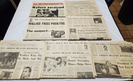 Vintage Lot Akron Beacon Journal and The Cleveland Press Newspapers - £3.95 GBP