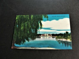 City Park -Denver, Colorado -Unposted Linen Era Postcard. - £5.89 GBP