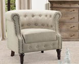 Rosy Chancy Accent Chairs: Standard, Natural, Cozy Club Barrel, Bedroom ... - $232.94
