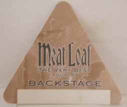 MEAT LOAF - VINTAGE ORIGINAL CONCERT TOUR CLOTH BACKSTAGE PASS - $190.36 MXN
