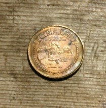 Elyria Ohio 150TH Anniversary Coin Token 1817 1968 Sawmill Water Wheel Heman Ely - £18.44 GBP