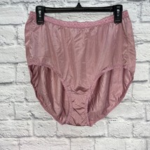 Vintage Hanes Womens Panties Size 11 Blush Pink Nylon Silky Sissy NOS Brief 4XL - £14.20 GBP
