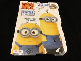 Despicable ME 2 Activity Book with Stickers Mind Your Minions - $9.00
