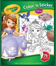 Crayola Sophia The First Color &#39;n Sticker Books - $3.67