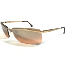 Persol Sunglasses 2123-S 515/7H Gold Wrap Frames with Orange Gradient Lenses - £88.56 GBP