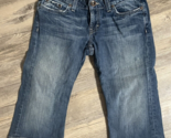 BKE Buckle Vintage Womens Crop Jeans BK10103 Distressed Faux Flap Pocket... - $19.24