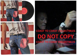 Bruce Springsteen Signed Born In The USA Album Vinyl COA Proof Autographed - £1,167.87 GBP