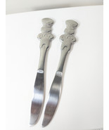 Oneida Pillsbury Doughboy butter Knife set 2 kids youth Betty Crocker St... - $24.41 CAD