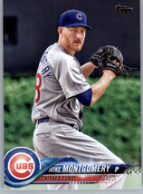 2018 Topps Update US190 Mike Montgomery  Chicago Cubs - £0.77 GBP