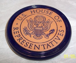 FRANKOMA U.S. HOUSE OF REPRESENTIVES TERRA COTTA SINGLE COASTER - £10.25 GBP