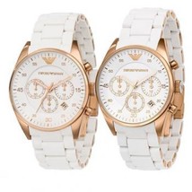 Emporio Armani Ar5919 And Ar5920   His And Hers Armani Watches - £204.27 GBP