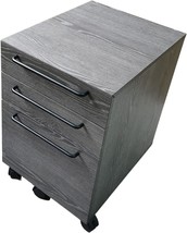 Unique Furniture Alaida Mobile File Cabinet, Grey - £228.34 GBP
