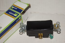 Leviton 5621-2E 20-Amp 120/277-Volt Decora plus Rocker Single-Pole AC Qu... - $11.86