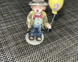 Vintage 1994 Flambro Little Emmett Clown 2nd Birthday - $8.66