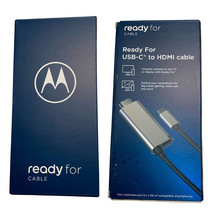 New Genuine Motorola Ready for Cable USB-C to HDMI connector - £13.98 GBP